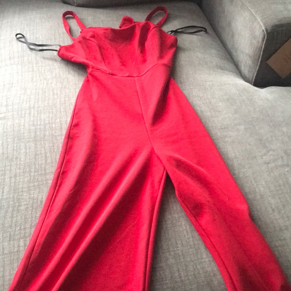 Red romper